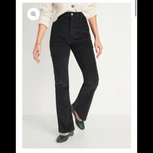 NWT Old Navy High Rise Corduroy Flare Pants